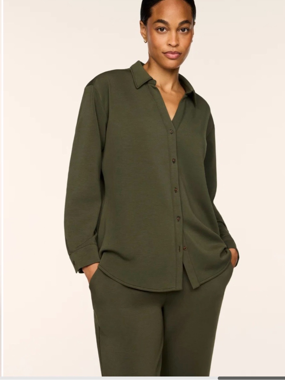 SPANX AirEssentials Oversized Button Down